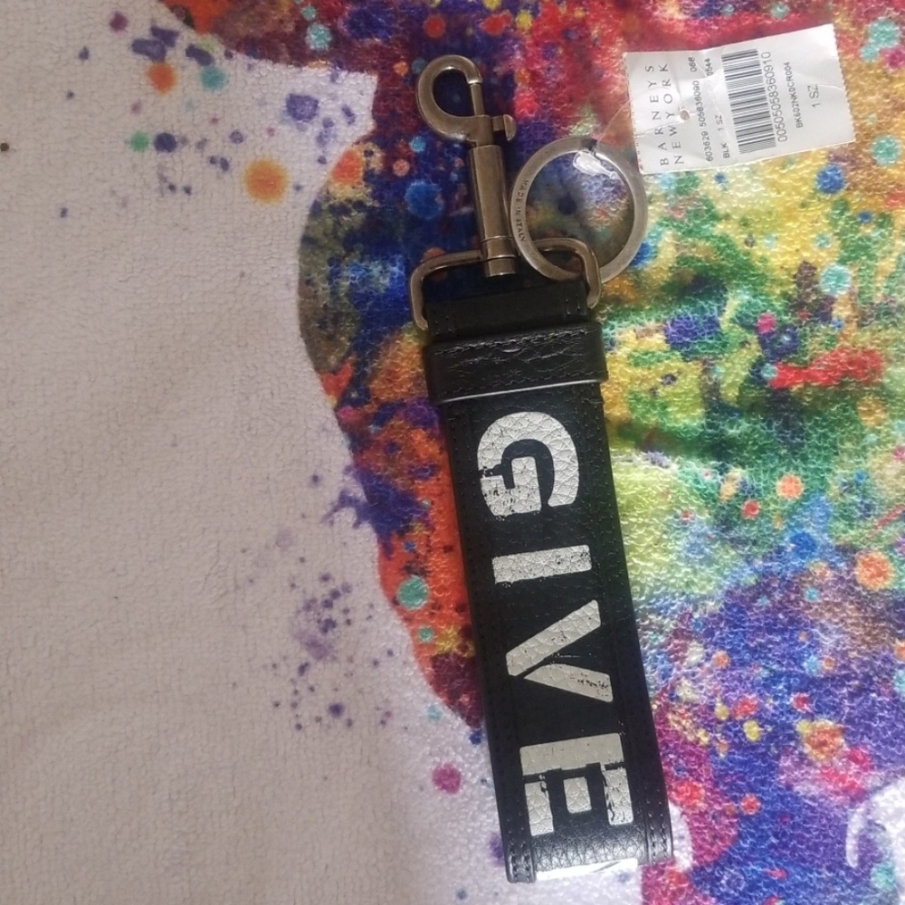 Givenchy Logo Keychain
